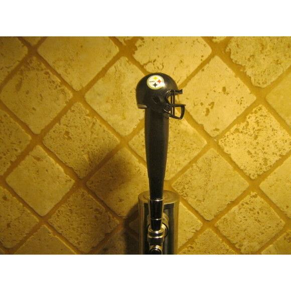 Pittsburgh Steelers Beer Tap Handle Team Football Keg Kegerator Wood Super Bowl - Picture 4 of 6
